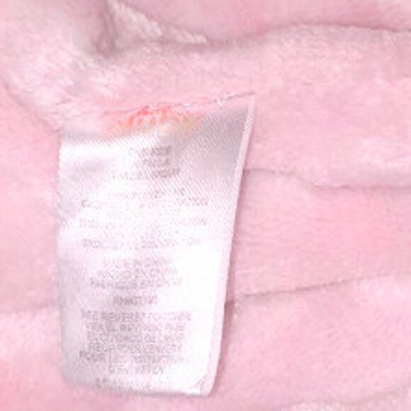 Nuby Embossed Heart Pink Soft Baby Security Lovey Blanket 40" X 30" - Picture 5 of 5